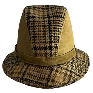 Beacon Hill Vintage Plaid Fedora
